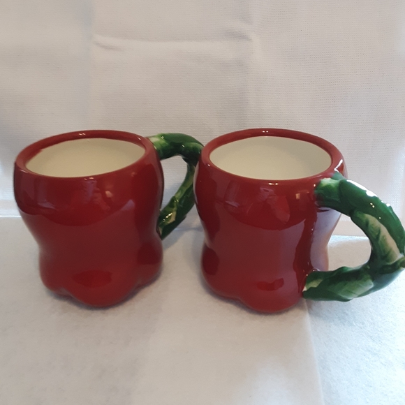 Other - Apple red coffee/tea mugs.